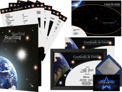 Pacote Deluxe + Estrela em acrílico